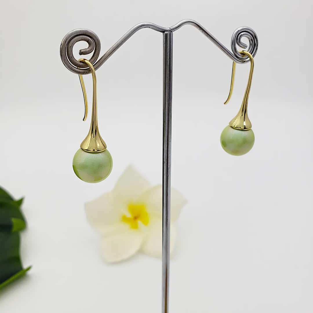 Long Shot Pearl Drop Earrings