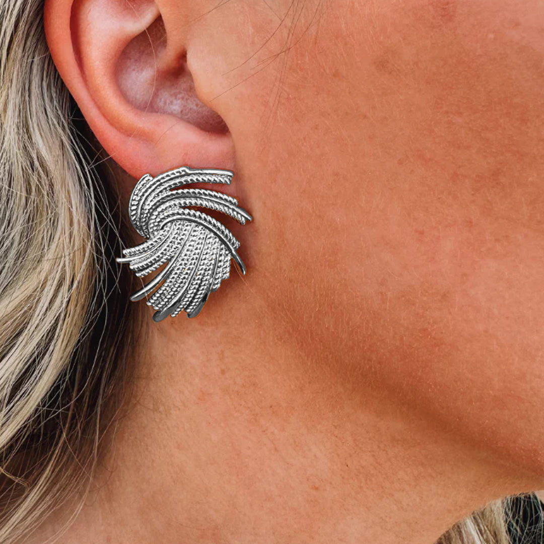 Whirlwind Shaped Earrings