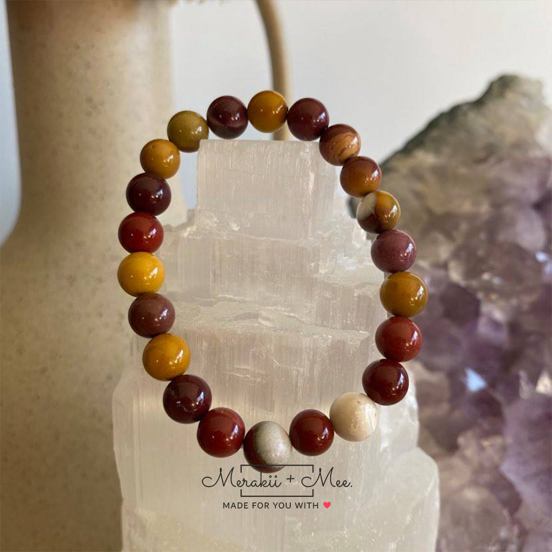 Mookaite Jasper Power Bracelet