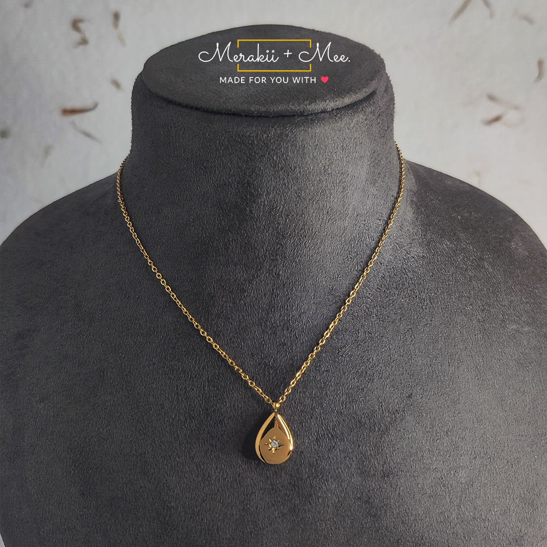Stardust Waterdrop Necklace