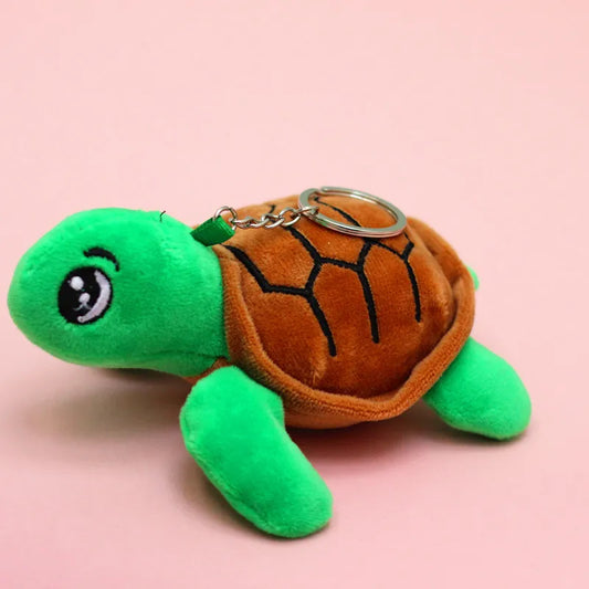 Turtle plush toy keychain for bags, handbags, backpack and kids