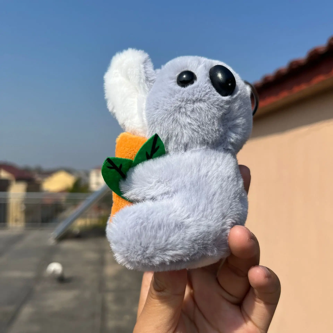 Cute Koala Keychain β Plush Toy Keyring for Bags & Accessories