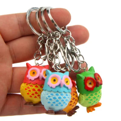 Owl-shaped Keychain Carabiner | Creative Key Chain Keyring