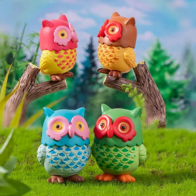 Owl-shaped Keychain Carabiner | Creative Key Chain Keyring