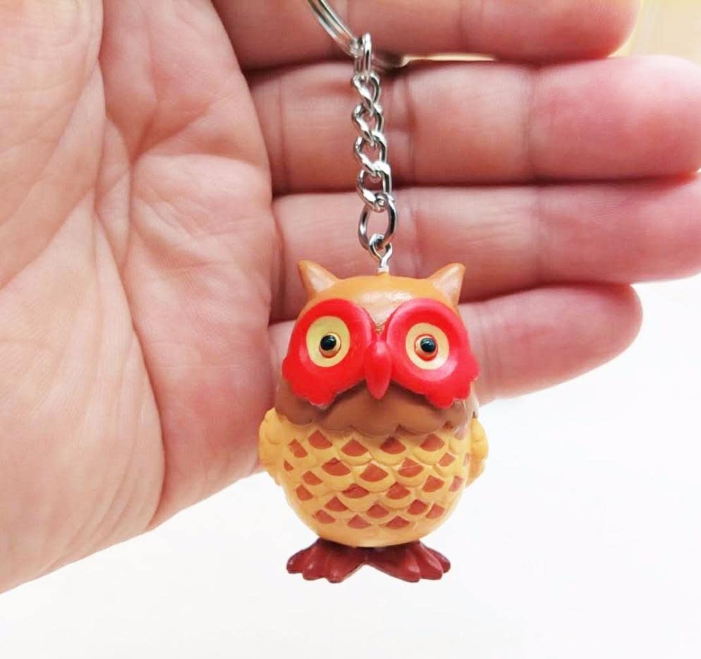 Owl-shaped Keychain Carabiner | Creative Key Chain Keyring