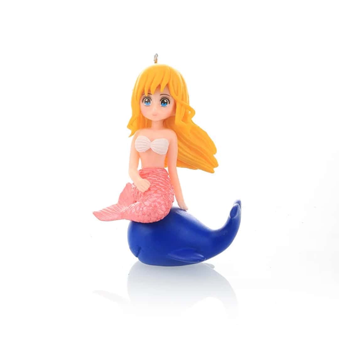 Little Mermaid Miniature Keychains | Adorable Mermaid Keychain