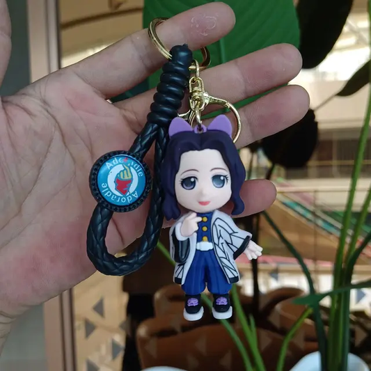 Exclusive Demon Slayer Anime Keychain | Tanjiro & Nezuko Collectible