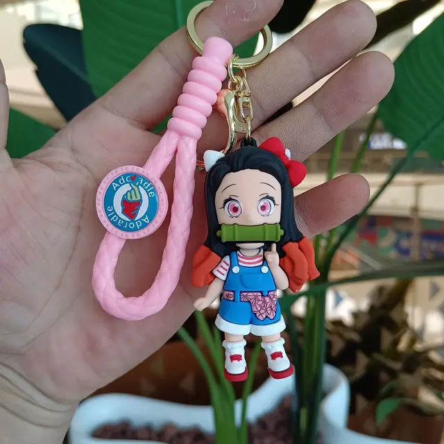 Exclusive Demon Slayer Anime Keychain | Tanjiro & Nezuko Collectible