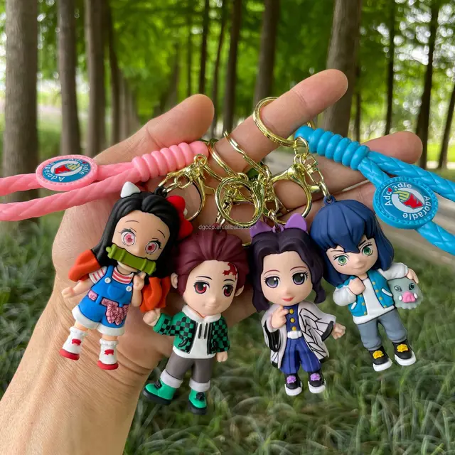 Exclusive Demon Slayer Anime Keychain | Tanjiro & Nezuko Collectible