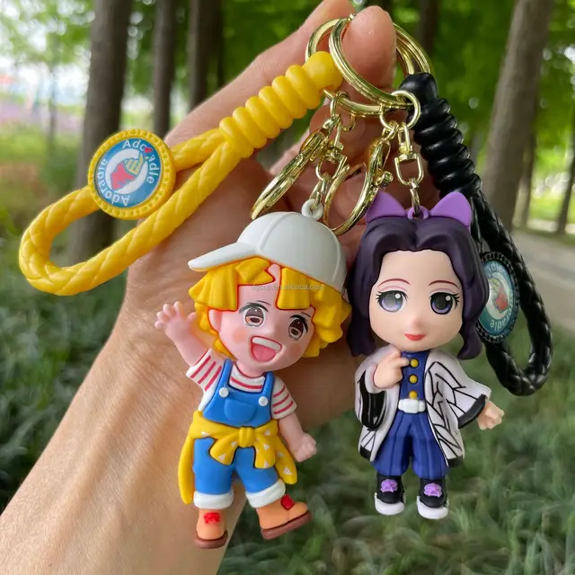 Exclusive Demon Slayer Anime Keychain | Tanjiro & Nezuko Collectible