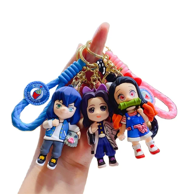 Exclusive Demon Slayer Anime Keychain | Tanjiro & Nezuko Collectible
