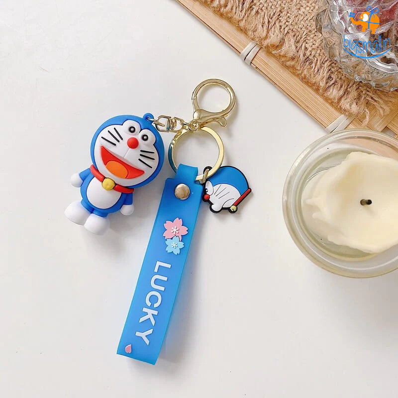 Doraemon 3D Keychain - Japanese Famous Cartoon Character