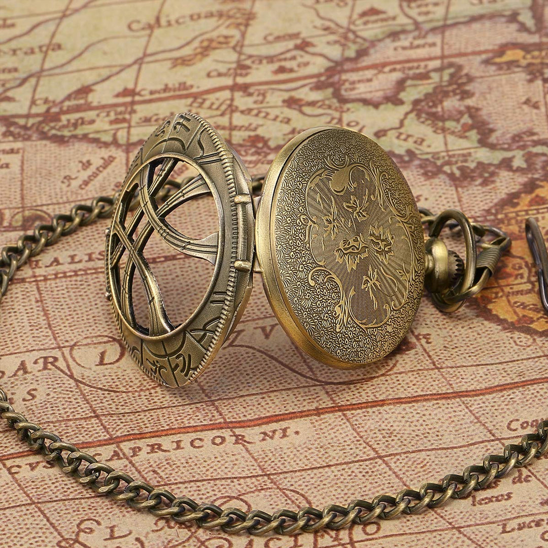 Dr. Strange | The Eye of Agamotto | Pocket Watch Keychain