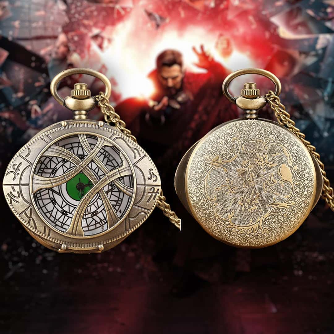 Dr. Strange | The Eye of Agamotto | Pocket Watch Keychain