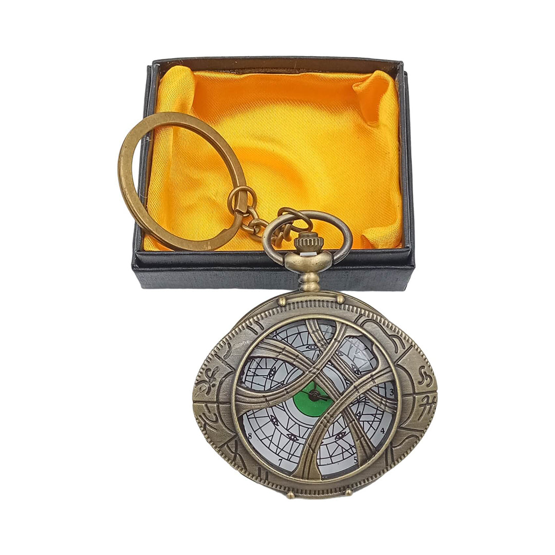 Dr. Strange | The Eye of Agamotto | Pocket Watch Keychain