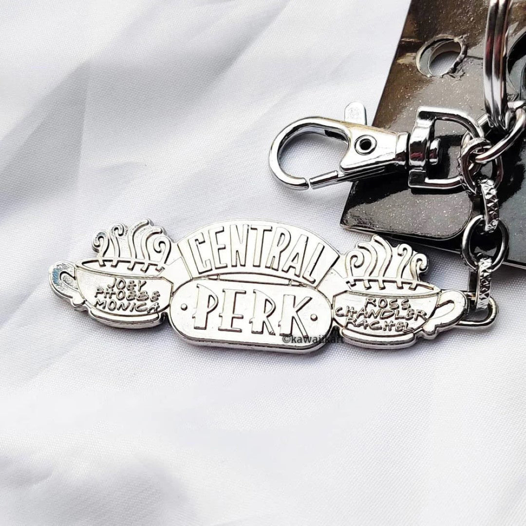 FRIENDS - Central Perk Metal Keychain