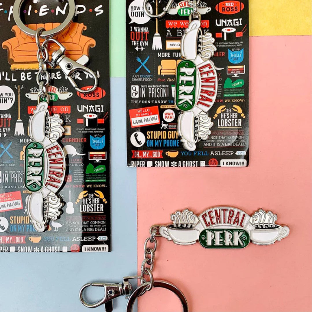FRIENDS - Central Perk Metal Keychain
