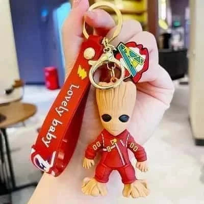 Guardian Of The Galaxy Keychain-Groot & Rocket Keychain