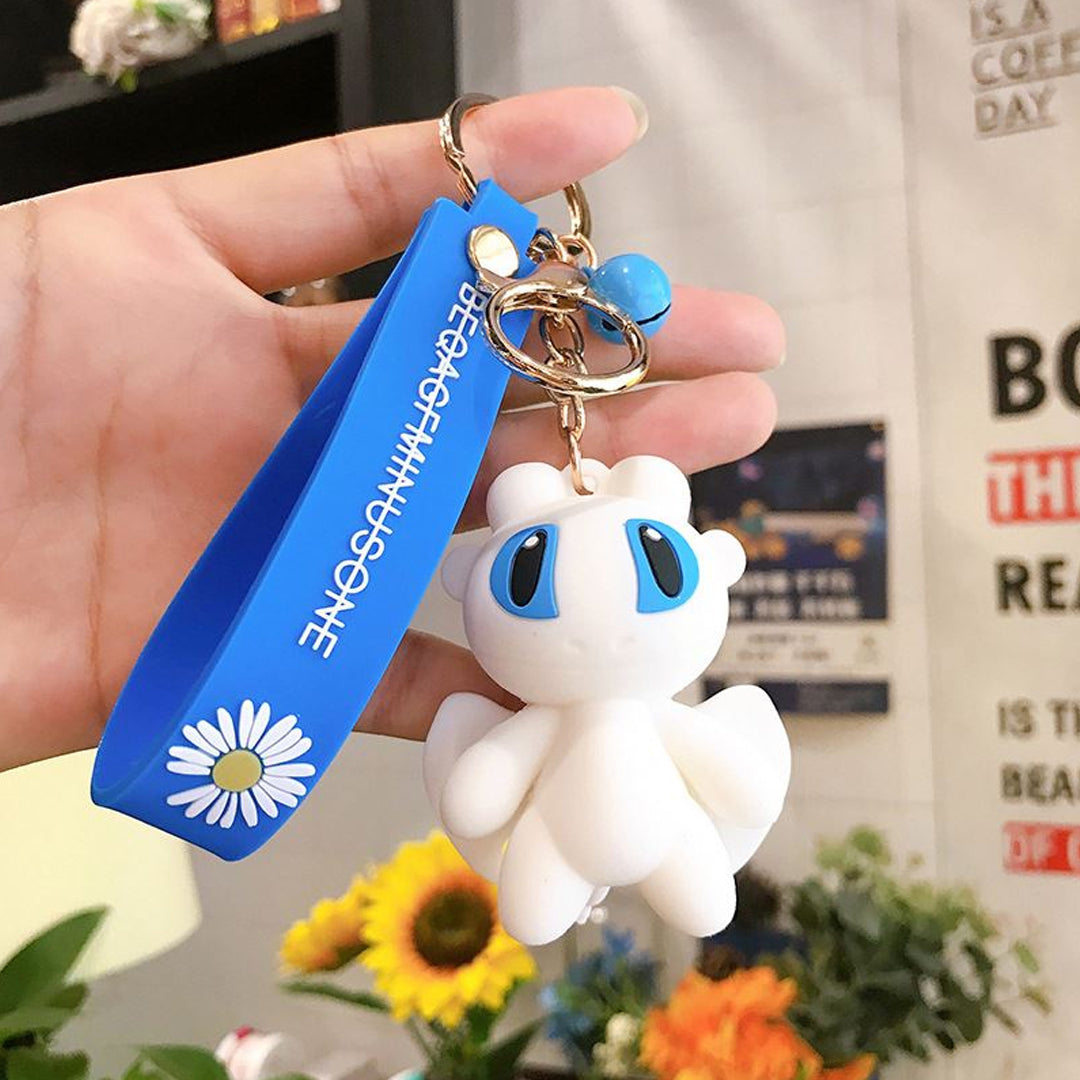Magic of Dragons with Night Fury and Light Fury Keychain