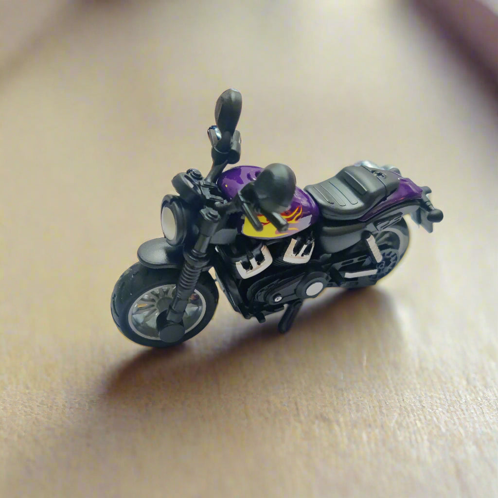 Miniature Cruiser Motorcycle Keychain