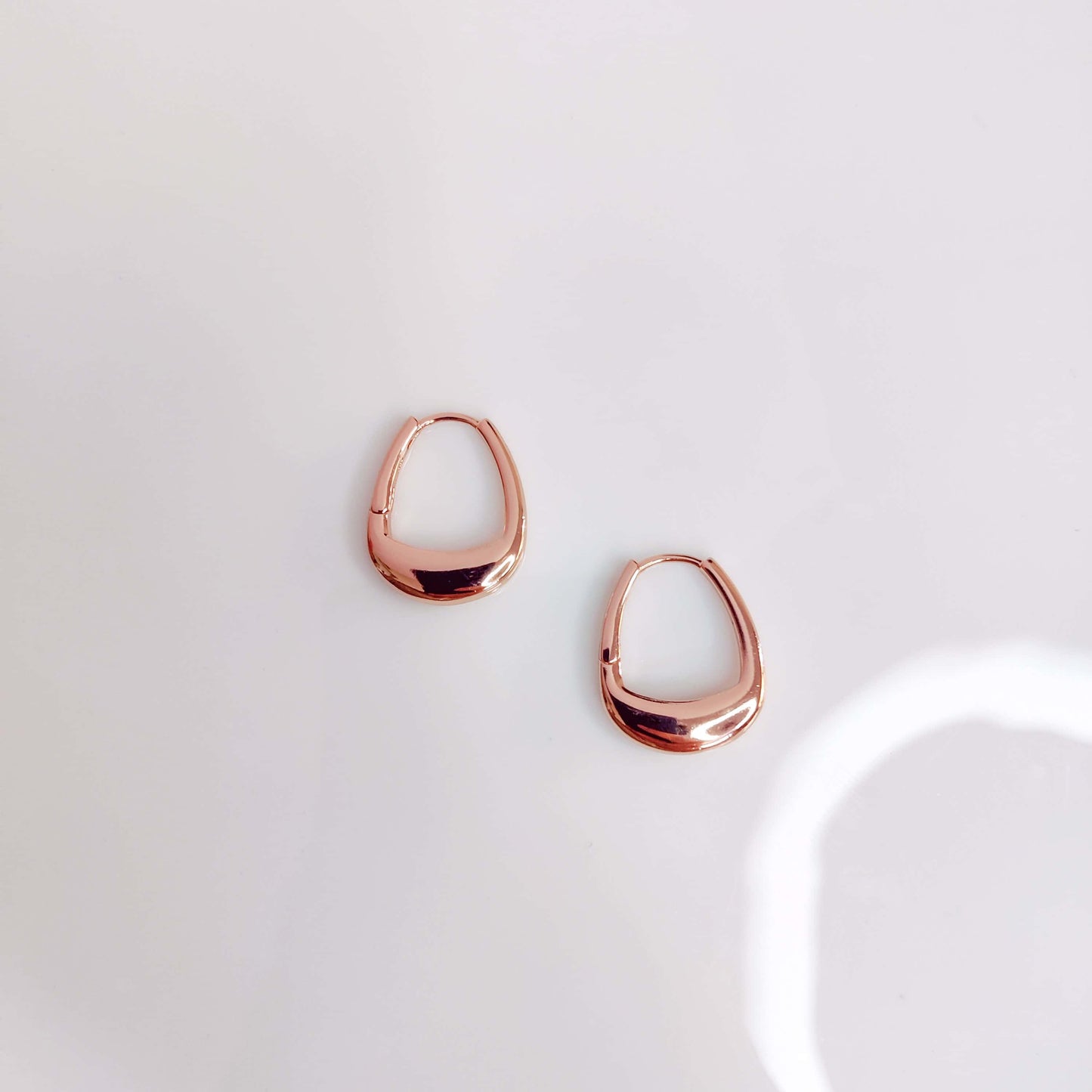 Retro Vintage Huggie Earrings