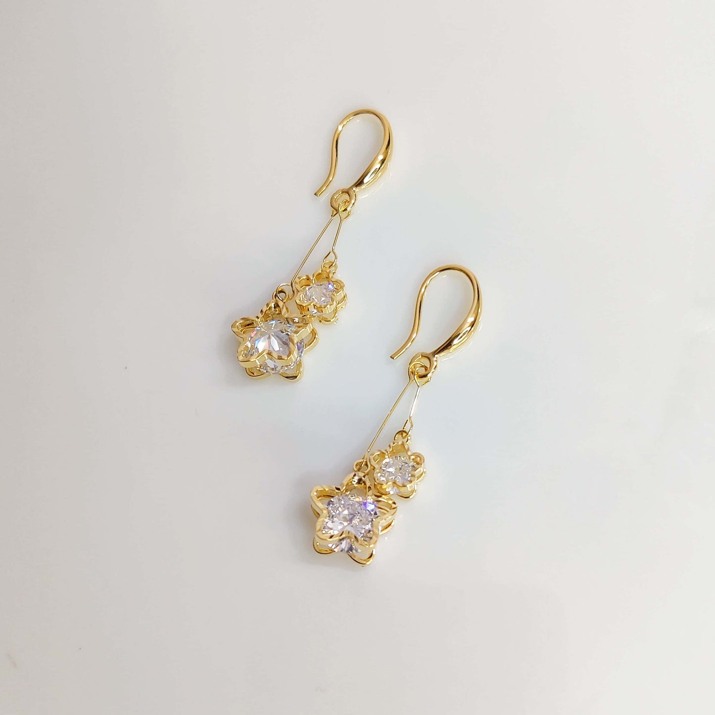 Elegant Korean Drop Earrings