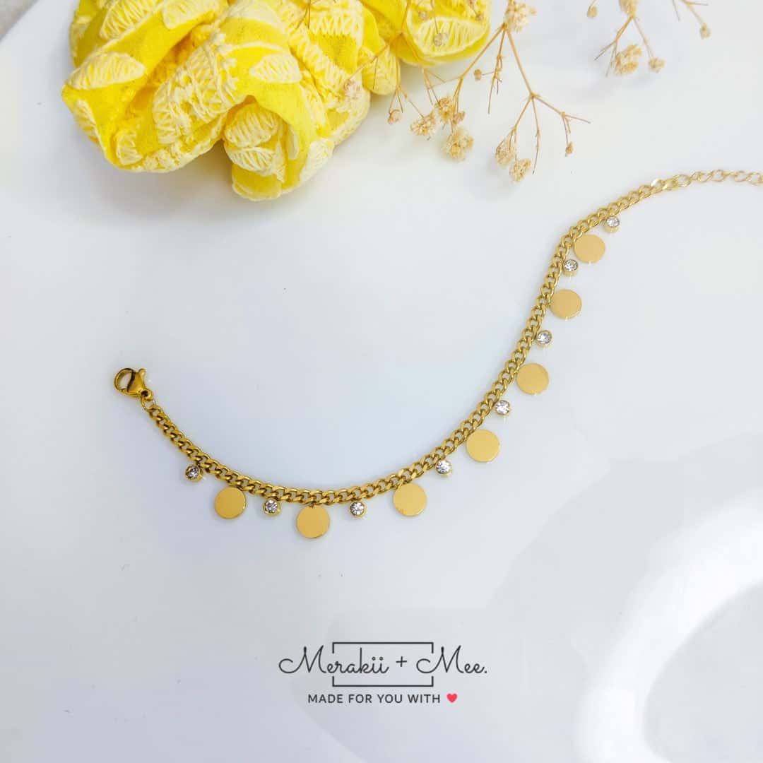 Melora Gold Sparkle Bracelet