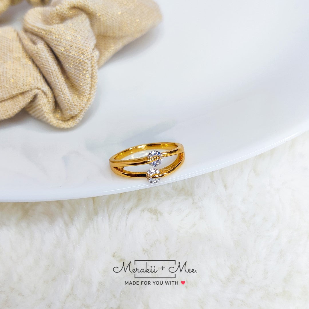 Twin Brilliance Ring