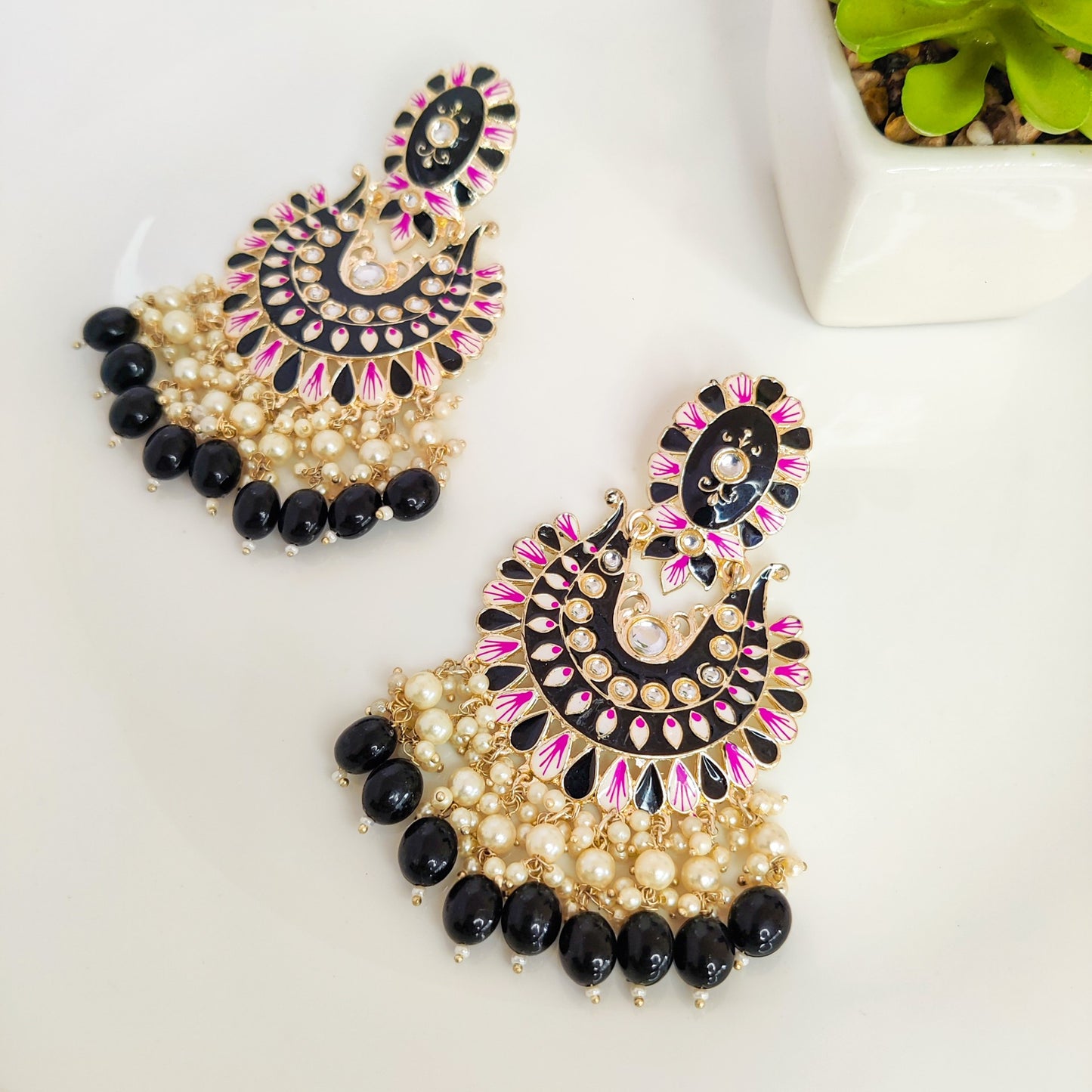 Zaraana Ethnic Chandelier Earrings