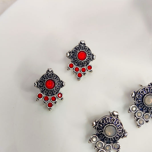 Sunburst Traditional Studs Earrings