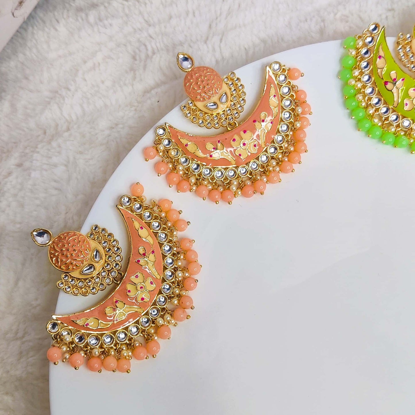 Baroque Beauty Chandbali Earrings