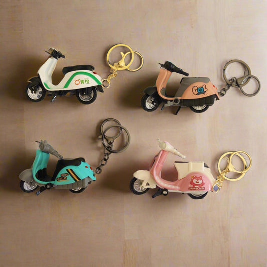 Mini Scooter Model Keychain – Stylish & Fun Collectible