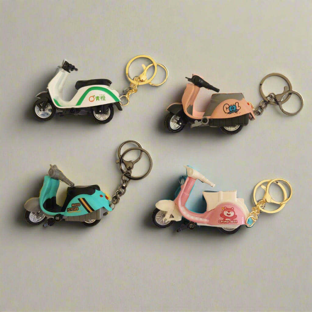 Mini Scooter Model Keychain β Stylish & Fun Collectible