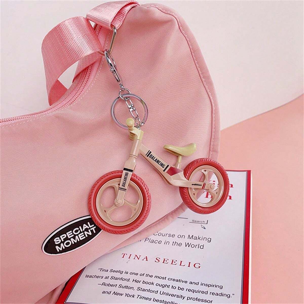 Quirky Bicycle Home Decoration Keychain