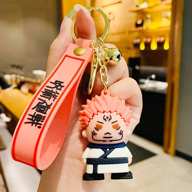 Jujutsu Kaisen Chibi 3D Rubber Keychain