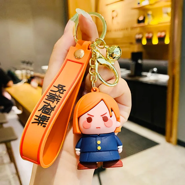 Jujutsu Kaisen Chibi 3D Rubber Keychain