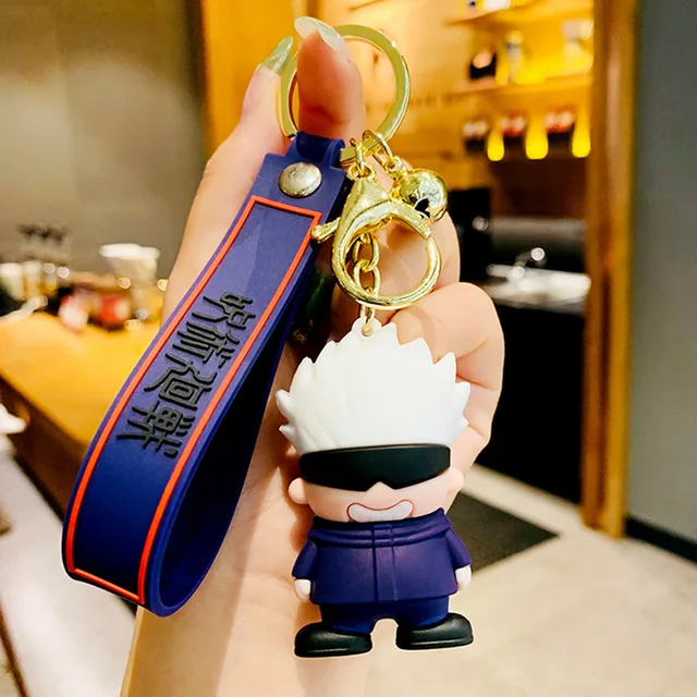 Jujutsu Kaisen Chibi 3D Rubber Keychain