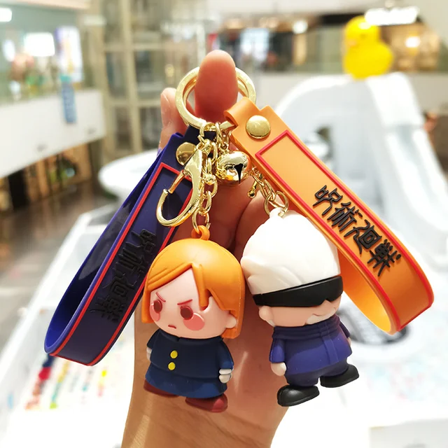 Jujutsu Kaisen Chibi 3D Rubber Keychain