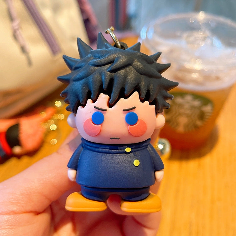 Jujutsu Kaisen Chibi 3D Rubber Keychain