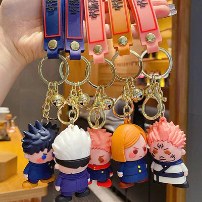 Jujutsu Kaisen Chibi 3D Rubber Keychain