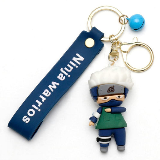 Kakashi Hatake: Naruto Universe 3D Keychain with Strap
