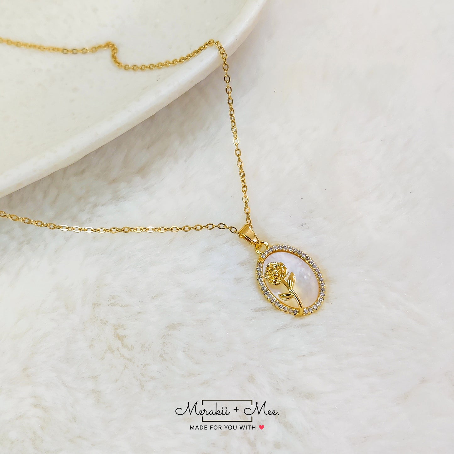 Rosalina Pearl Necklace