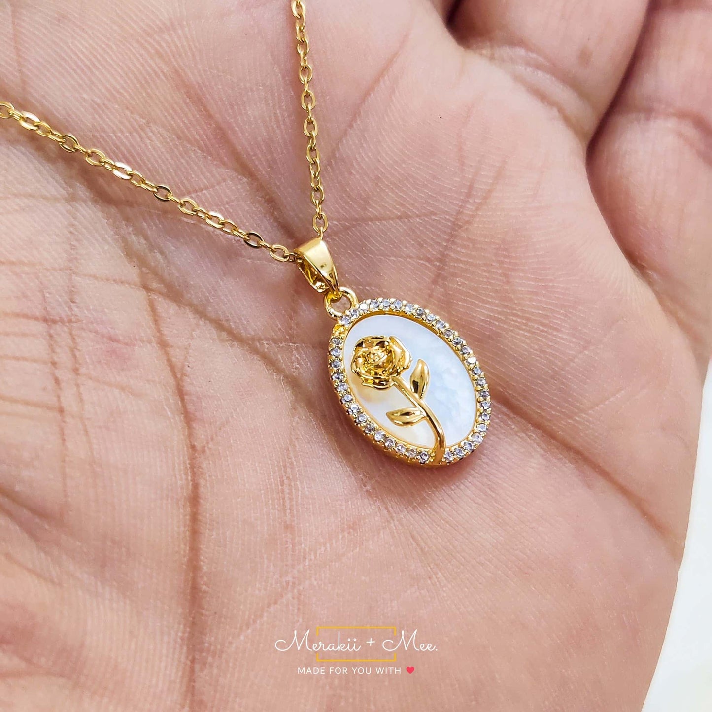 Rosalina Pearl Necklace
