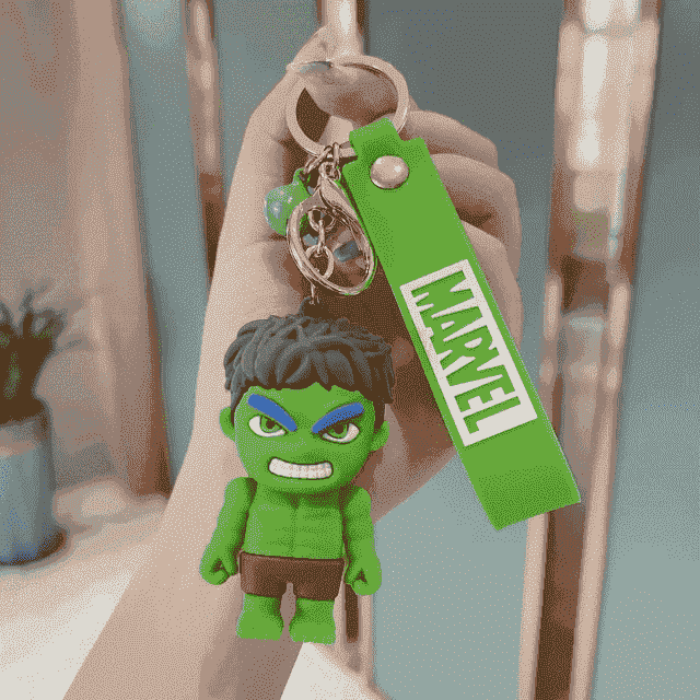 Marvel Avengers Rubber Keychains