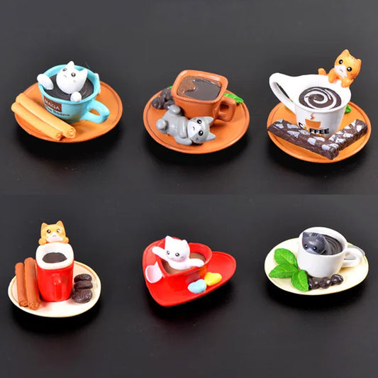 Meowccino Cat Coffee Doll Keyring