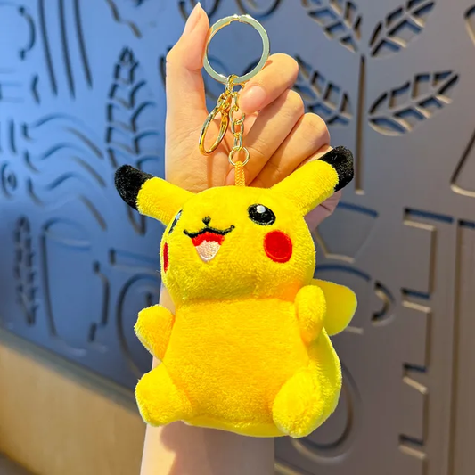 Pikachu Soft Toy Keychain