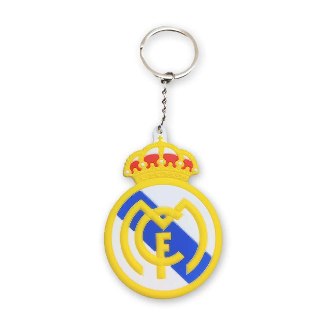 Real Madrid Football Club | Premium Double Sided Rubber Keychain
