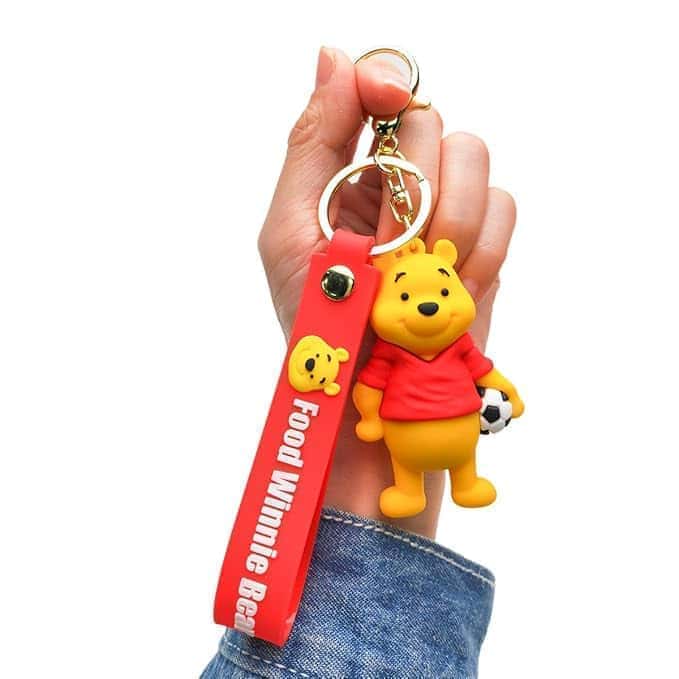 Winnie The Pooh - Classic Pooh Soccer Keyring