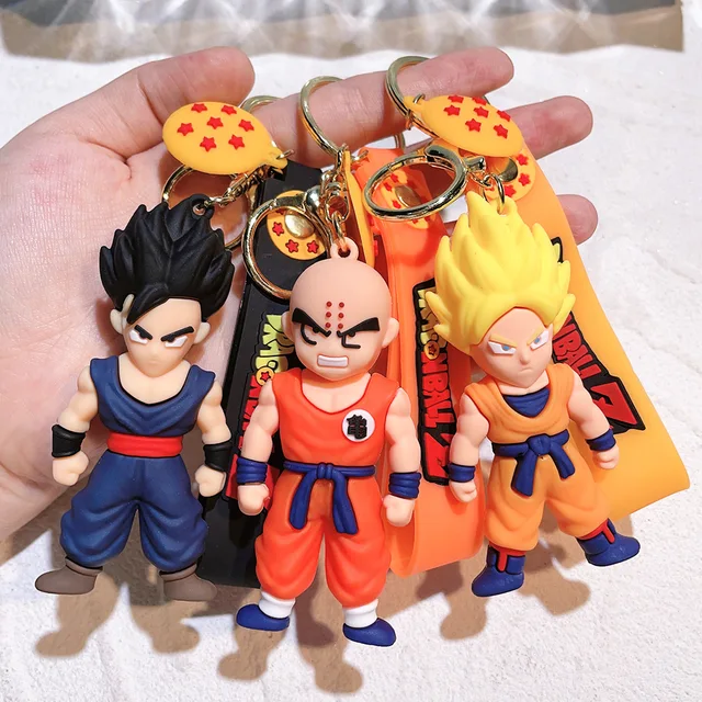 Dragon Ball Z Figures 3D Keychain with Strap and Charm – Merakii Mee