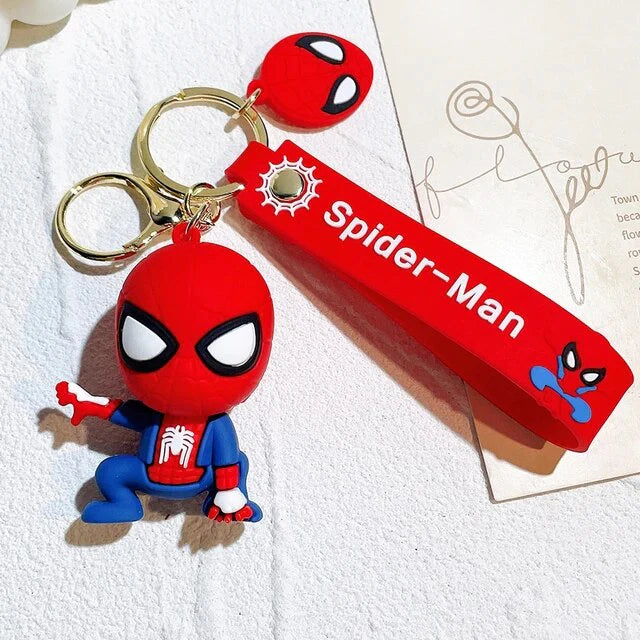 Funky Spiderman 3D Keychain